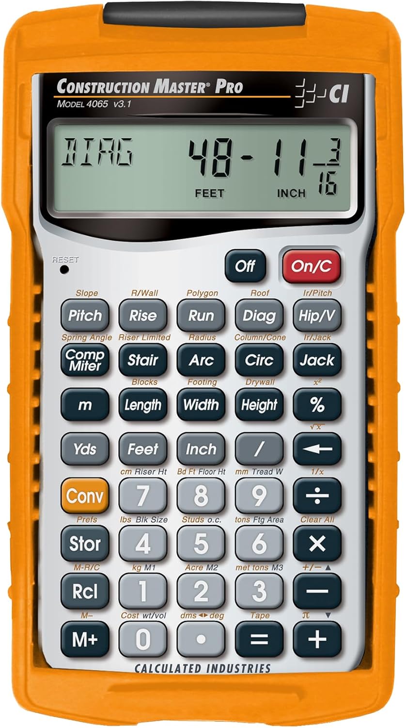 Construction Master Pro Advanced Calculator